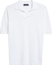 Thom Sweeney Skipper Linen & Cotton Polo