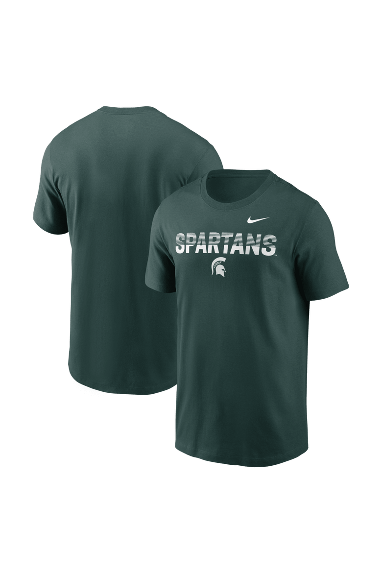 Men's Nike Green Michigan State Spartans Primetime Kinetic T-Shirt, Main, color, Green
