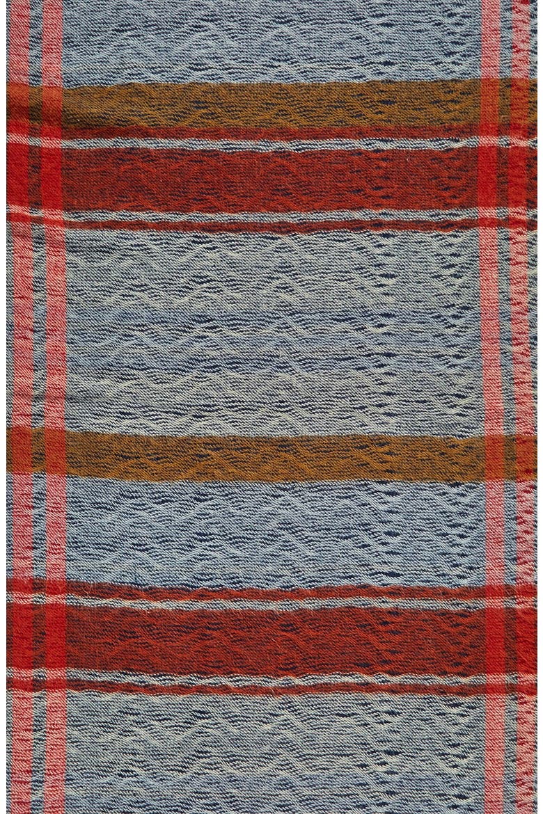 BP. Chevron Plaid Scarf, Alternate, color, BLUE MULTI