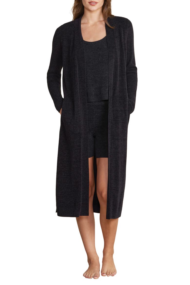 Everything CozyChic™ Ultra Lite® Open Front Cardigan, Main, color, BLACK