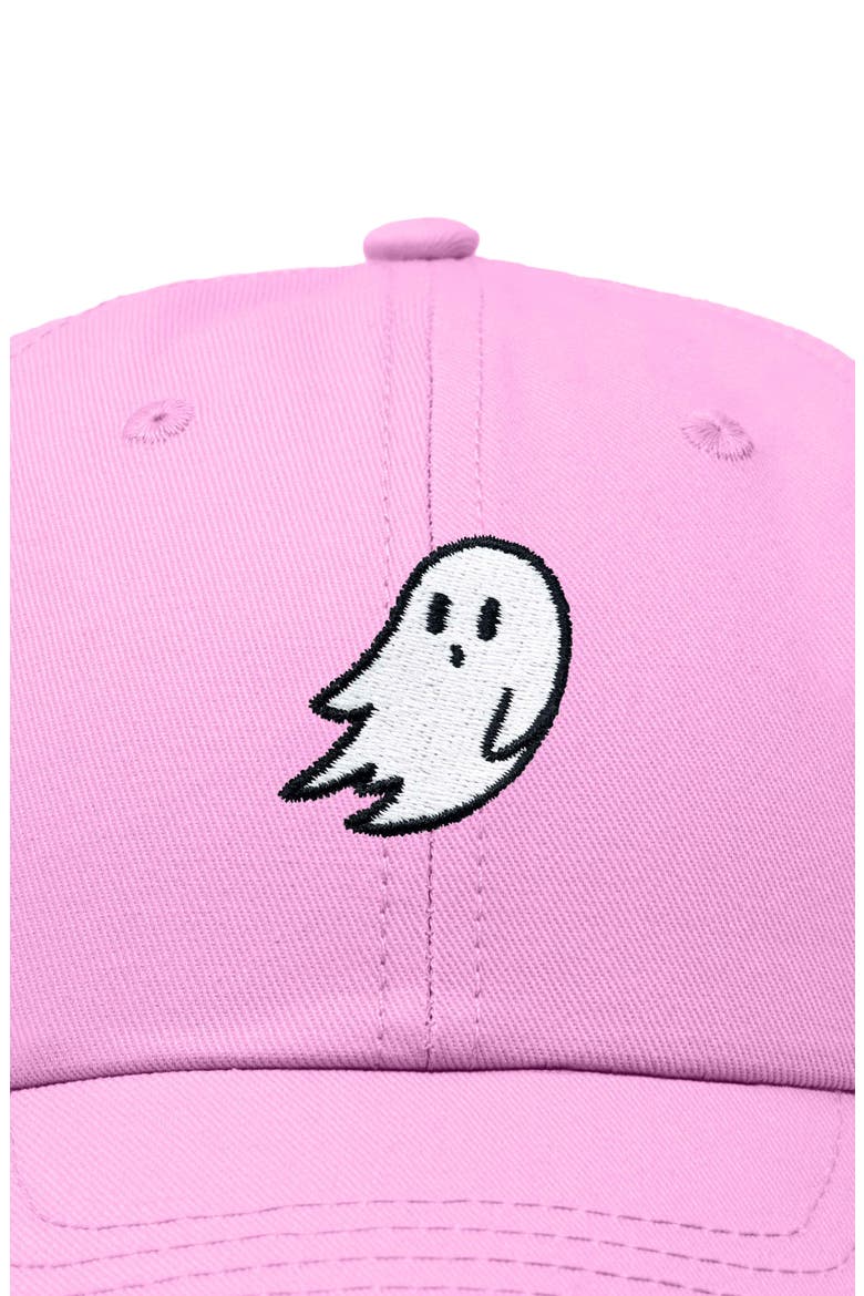 Ghost Dad Hat, Alternate, color, Light Pink