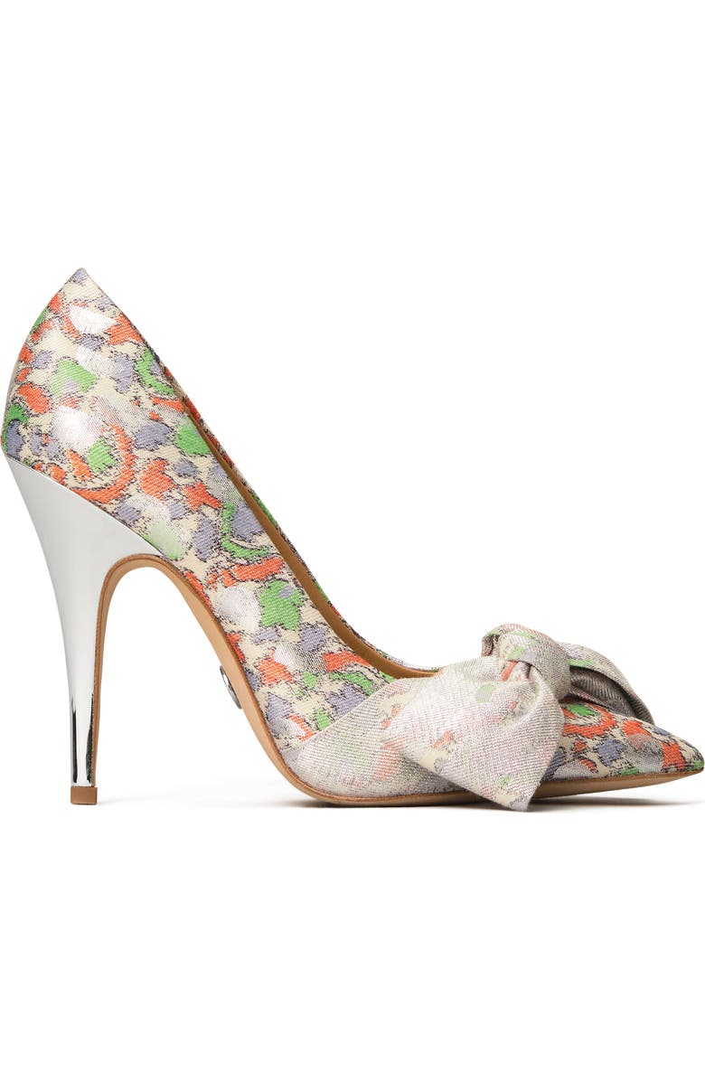 Tory Burch Jacquard Bow Pump, Alternate, color,