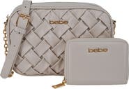bebe Luca Camera Crossbody Bag with Wallet