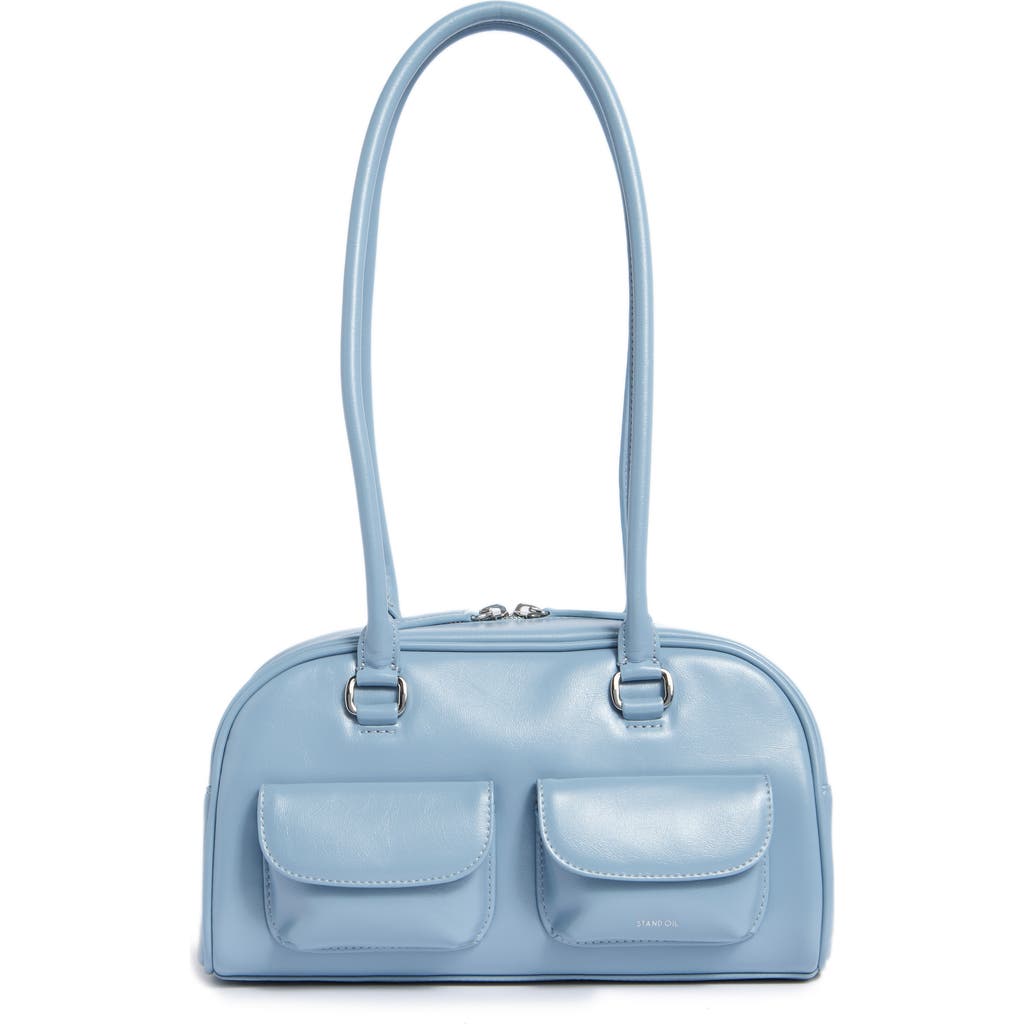 Stand Oil Chubby Bag In Blue