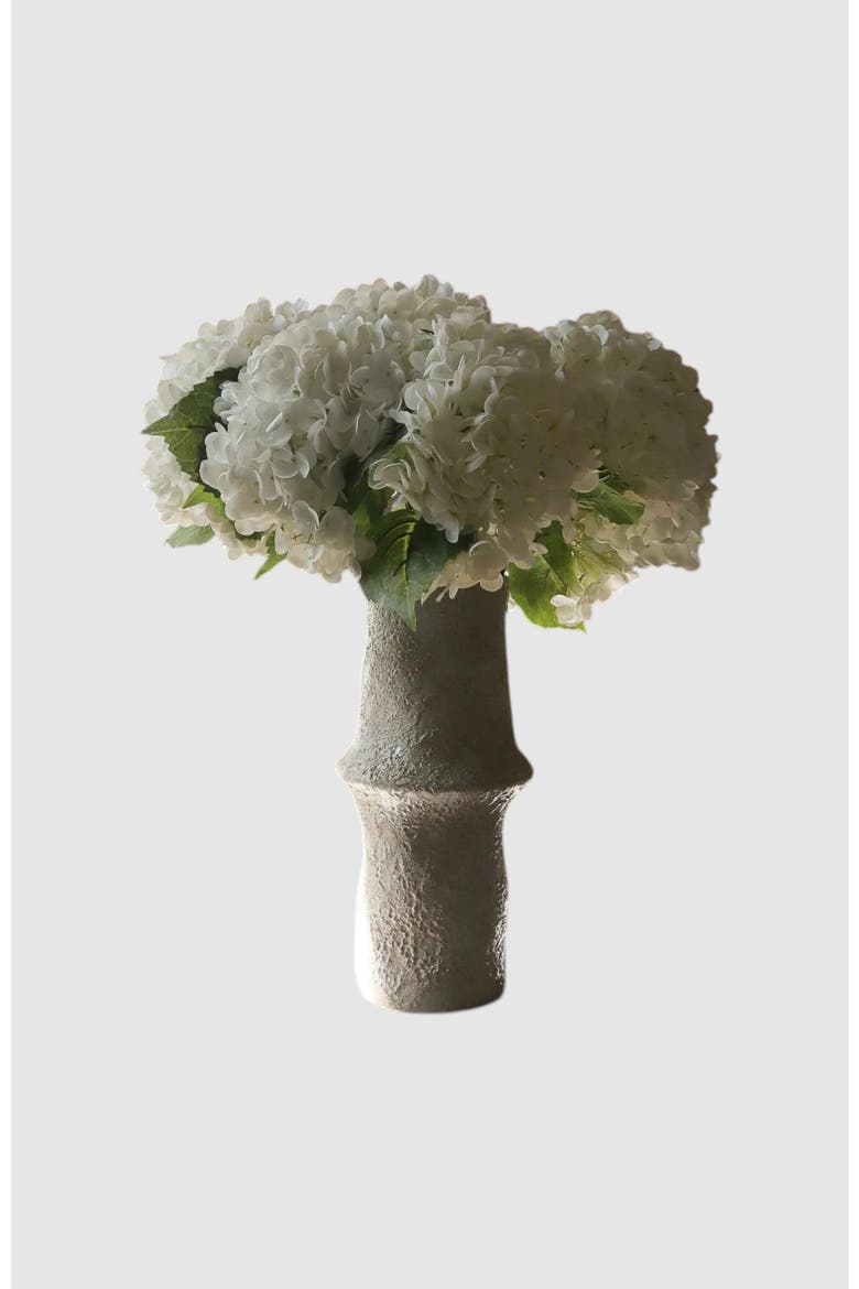White Hydrangea Bouquet, Main, color, White