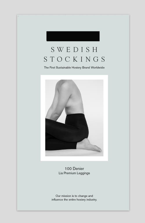Swedish Stockings Lia 100-denier Leggings In Black