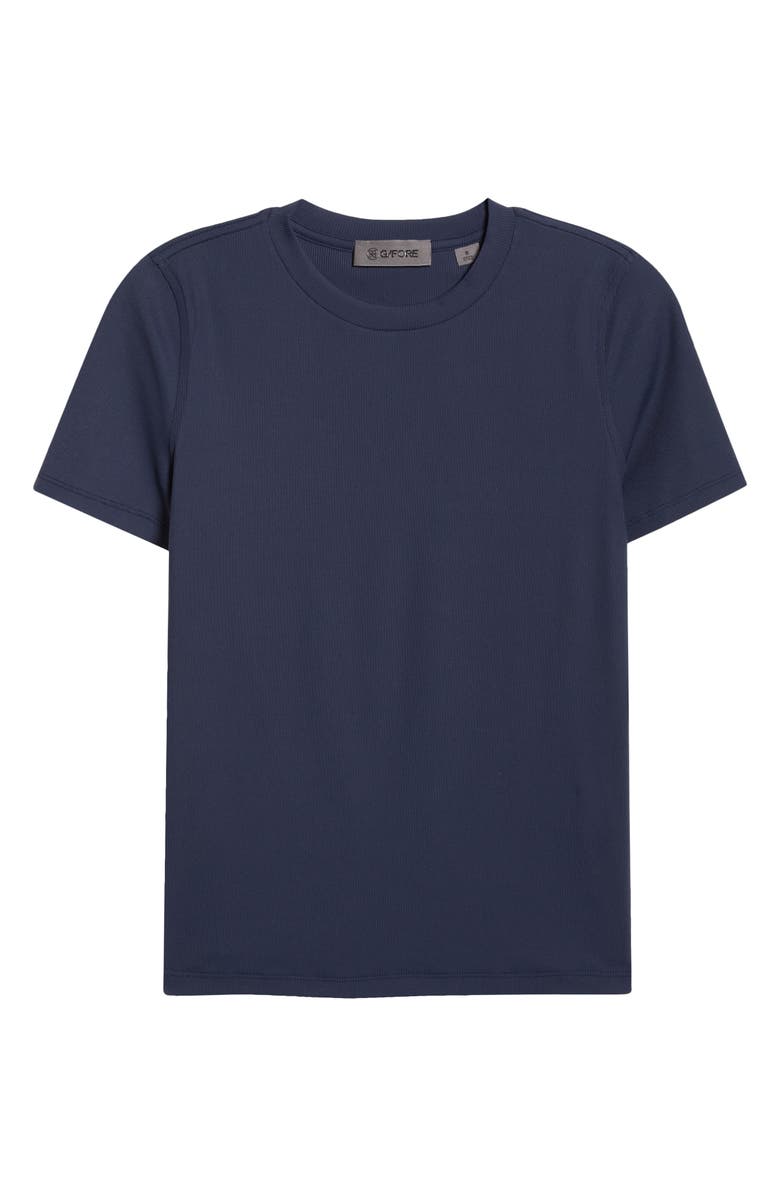 G/FORE Tech Golf UPF 50+ Rib T-Shirt, Alternate, color, Twilight