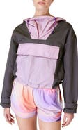 Sweaty Betty Nomad Colorblock Hooded Pullover Jacket