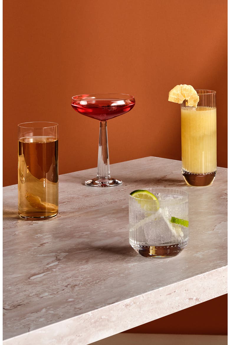 Big Top Set of 4 Highball Glasses, Alternate, color, CLEAR