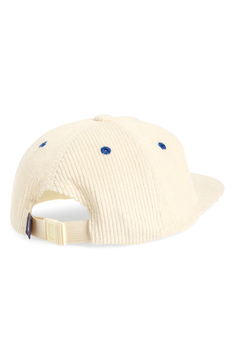 Tiny Whales Kids' Good Life Corduroy Baseball Cap, Alternate, color, 