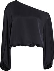Ramy Brook Marley One Shoulder Long Sleeve Shirt