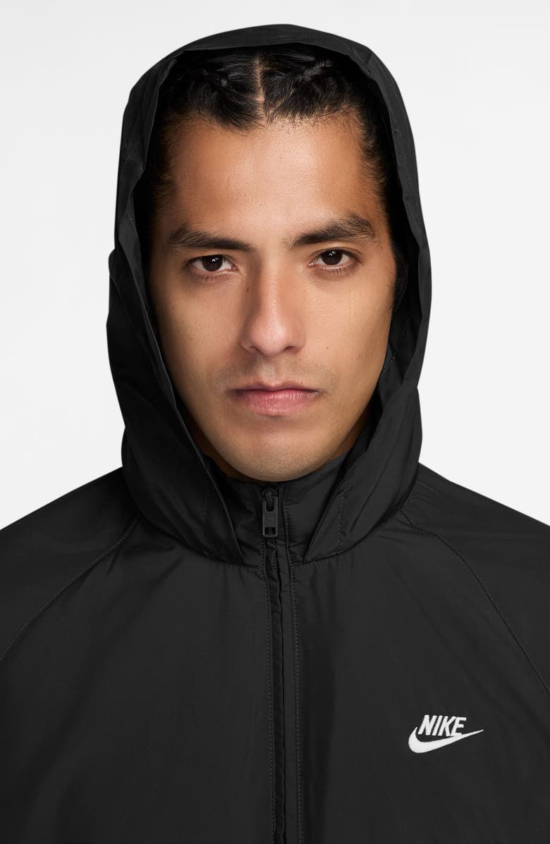 Nike Windrunner Half-Zip Jacket, Alternate, color, Black/ White