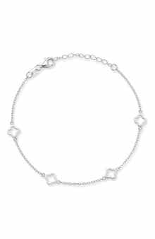 GLAZE JEWELRY Clover Station Anklet