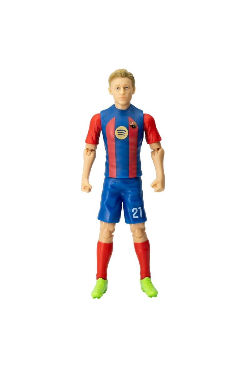 Sockers FC Barcelona Frenkie de Jong 8" Soccer Action Figure, Alternate, color, Blue