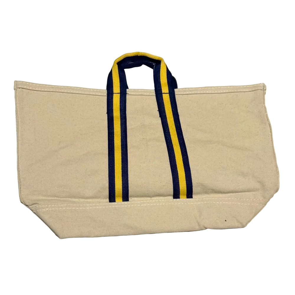 PUEBCO Library College Tote Bag, Main, color, Black X Yellow