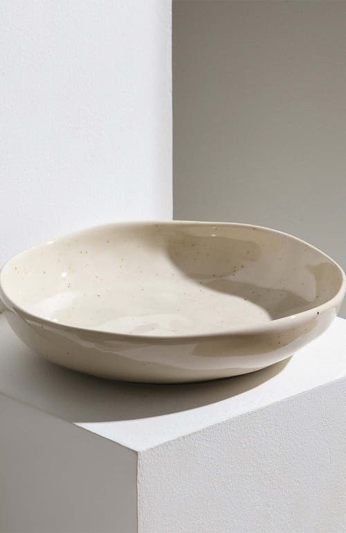 Stone Lain Mirella Stoneware 4-piece Pasta Bowl Set In Neutral