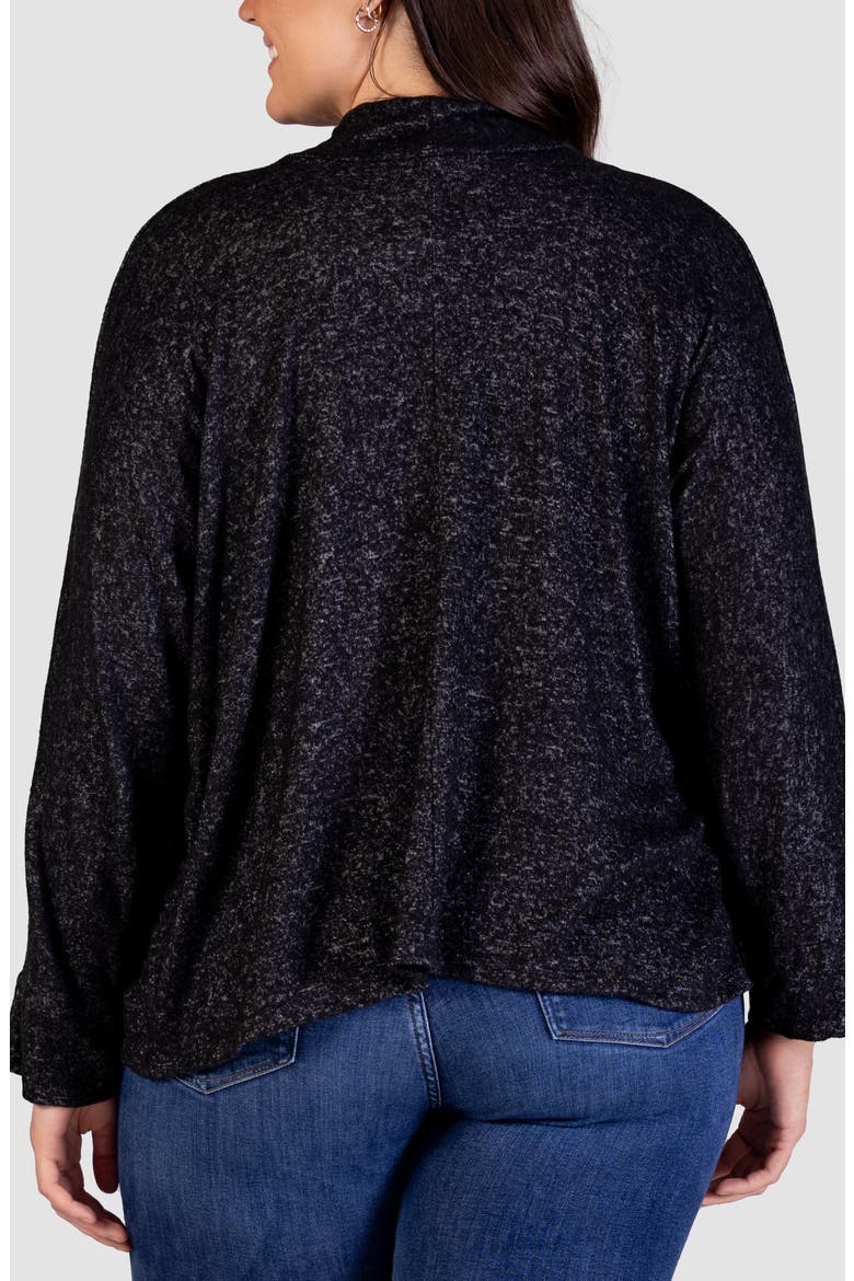 One-Button Cardigan, Alternate, color, BLACK