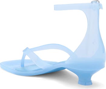 Gummy Ankle Strap Sandal