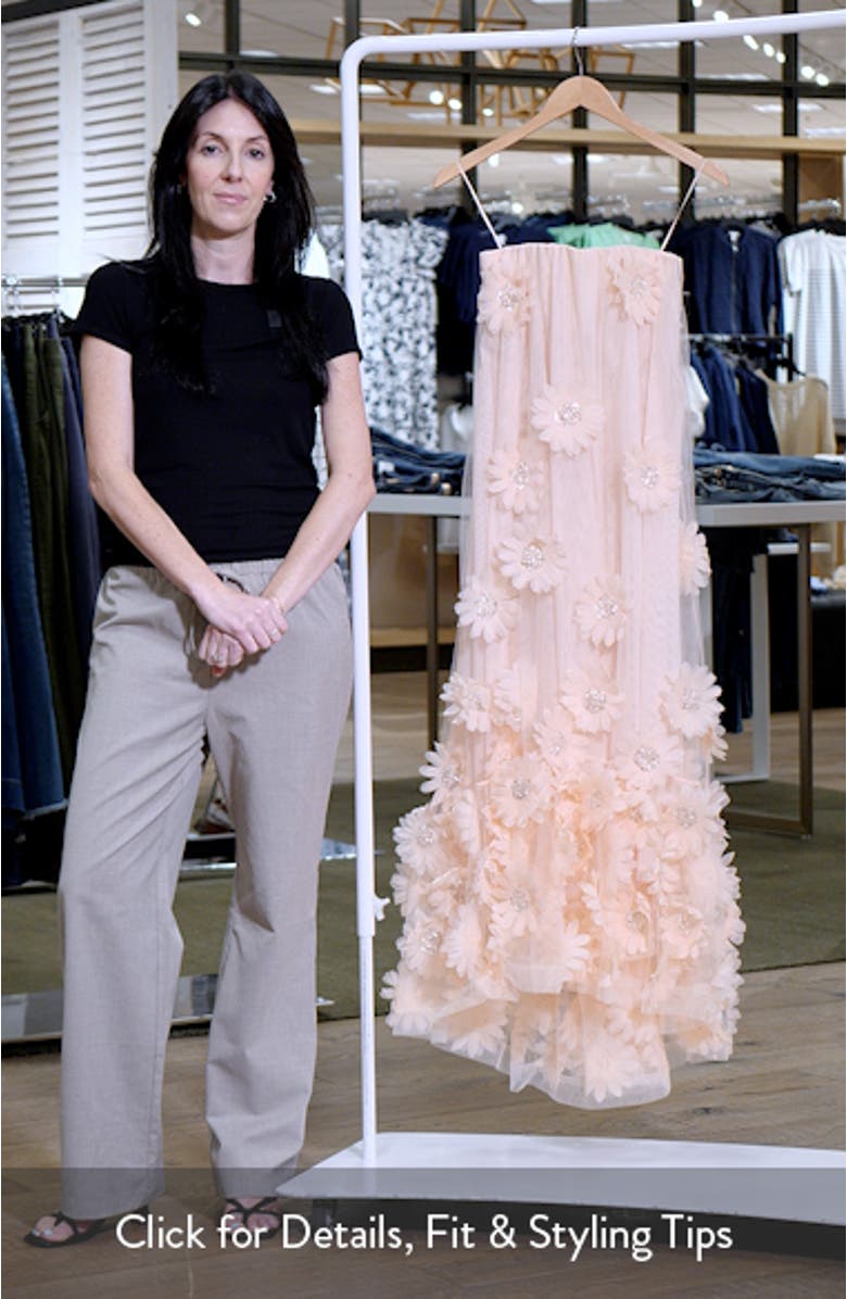 Athena Strapless Gown, sales video thumbnail