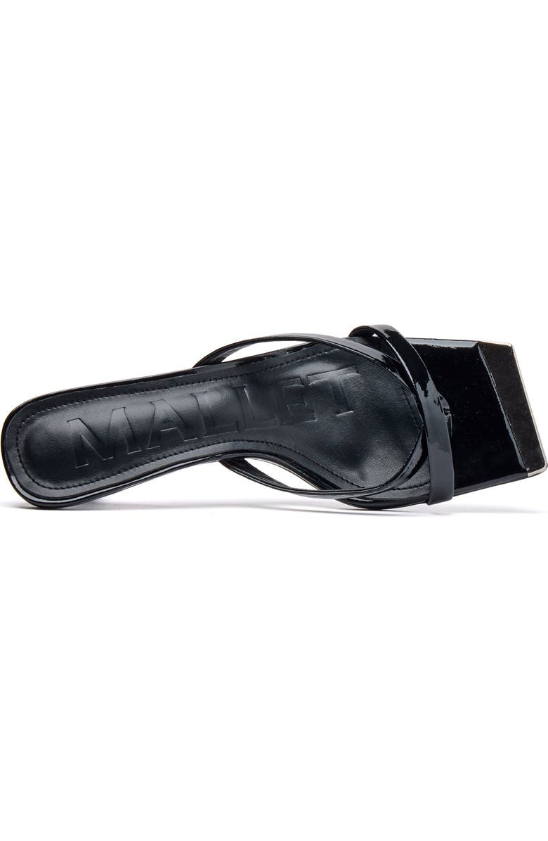 MALLET Elisa Patent Low Heel Shoes, Alternate, color, Black