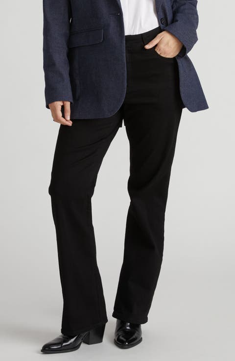 Marne High Waist Relaxed Bootcut Jeans