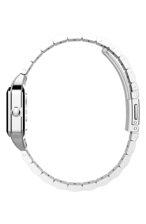 Timex ® Legacy Addison Two-tone Bracelet Watch, 23mm In Silver