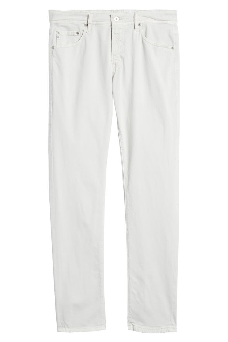Tellis Stretch Sateen Modern Slim Pants (Nordstrom Exclusive), Alternate, color, SULFUR SILVER SMOKE