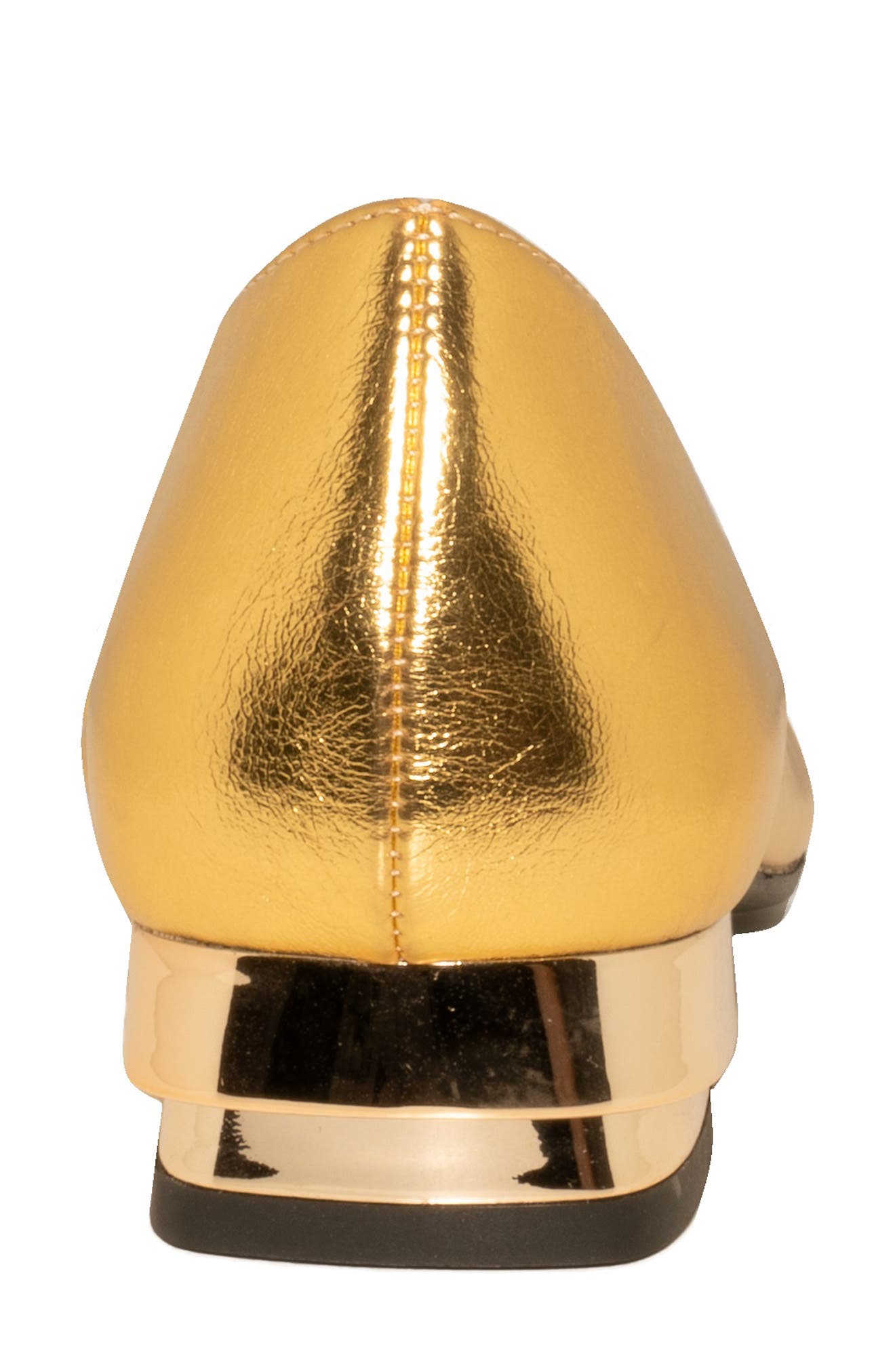 Dove Buckle Flat, Alternate, color, GOLD