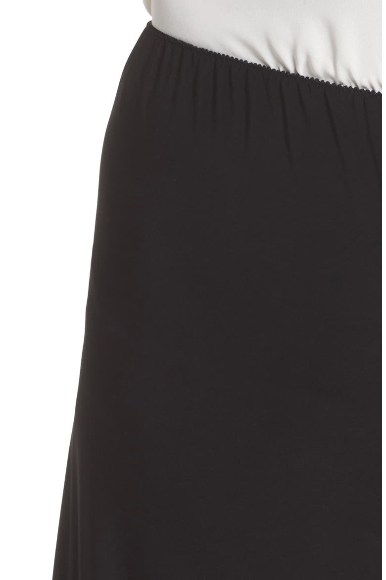 Matte Jersey Straight Leg Pants, Alternate, color, BLACK