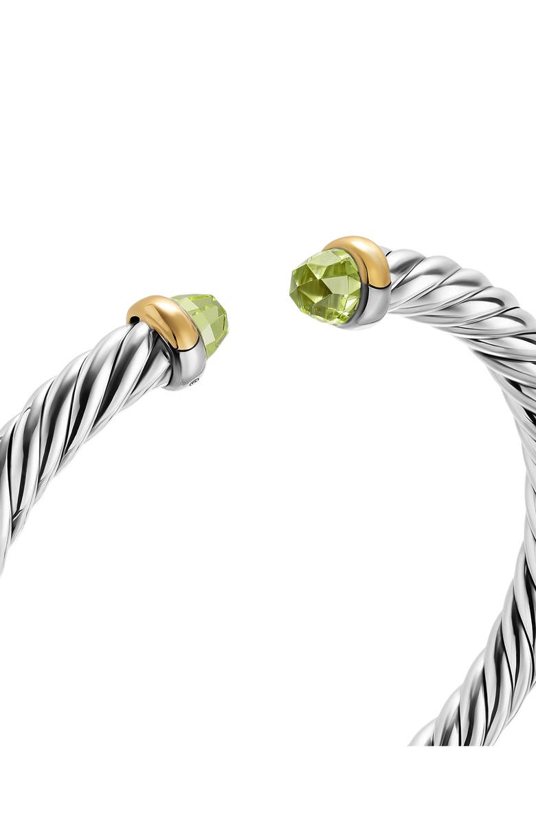 David Yurman Cablespira<sup>®</sup> Flex Bracelet, 6mm, Alternate, color, Silver