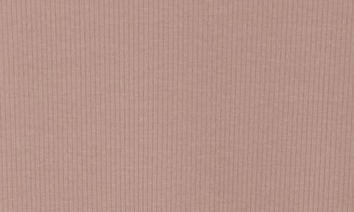 Shop Bebe Short Sleeve Ribbed Midi Dress In Blush