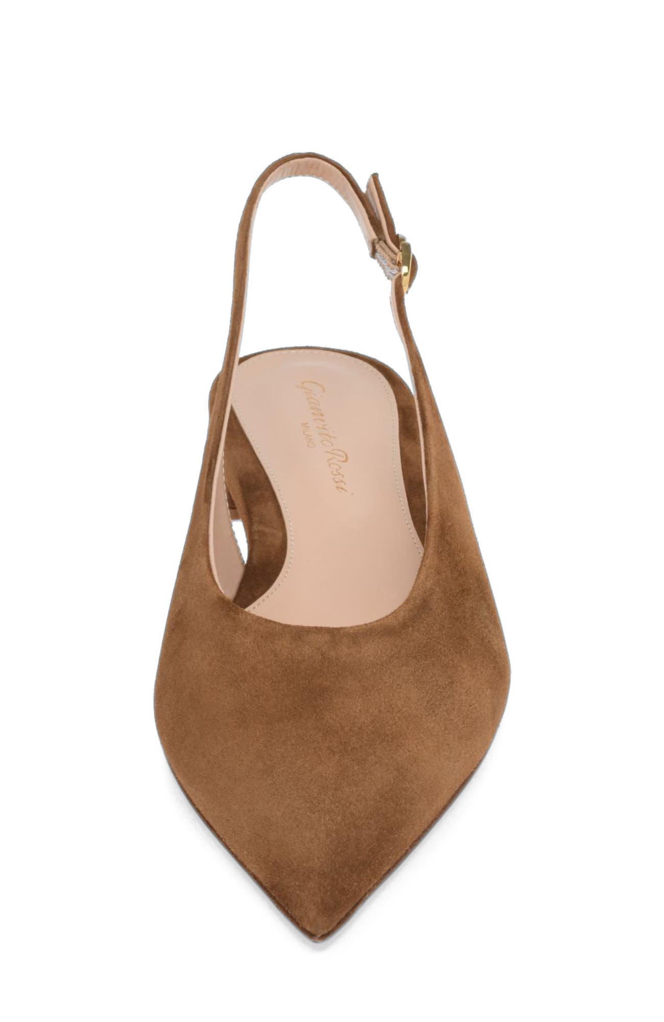 Gianvito Rossi Robbie Sling 05, Alternate, color, Black Patent