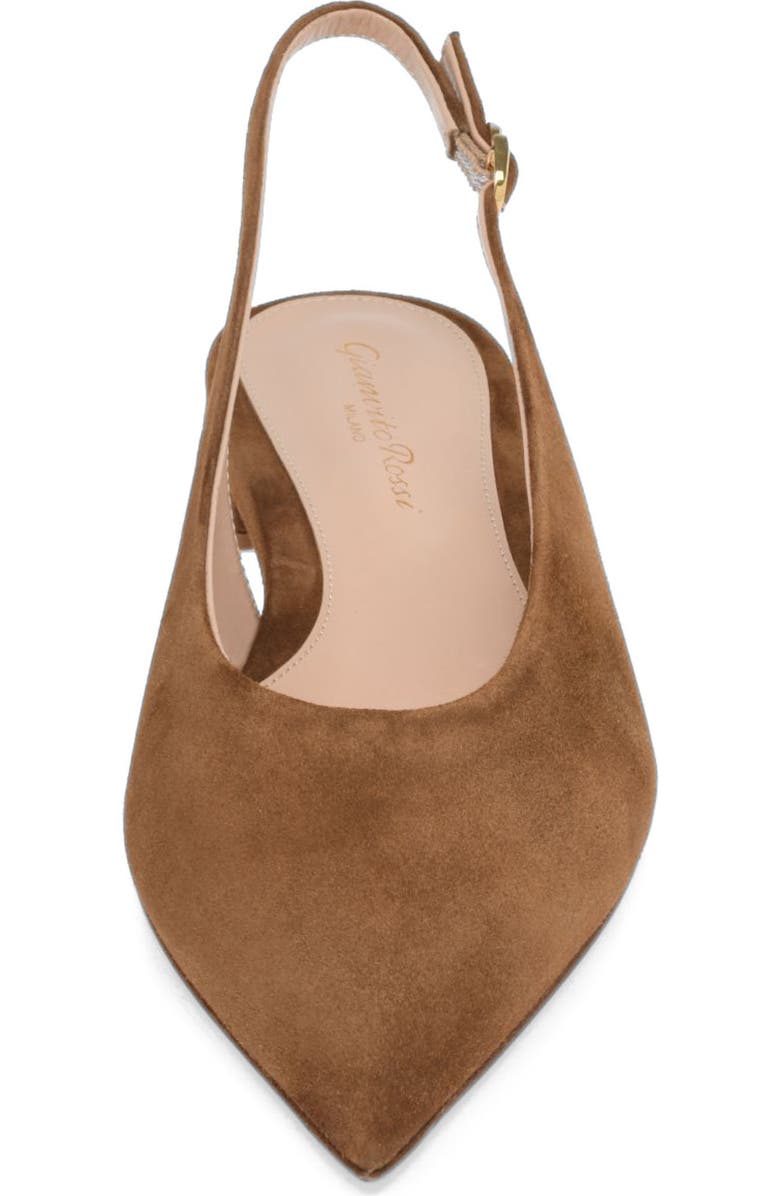 Gianvito Rossi Robbie Sling 05, Alternate, color, Black Patent