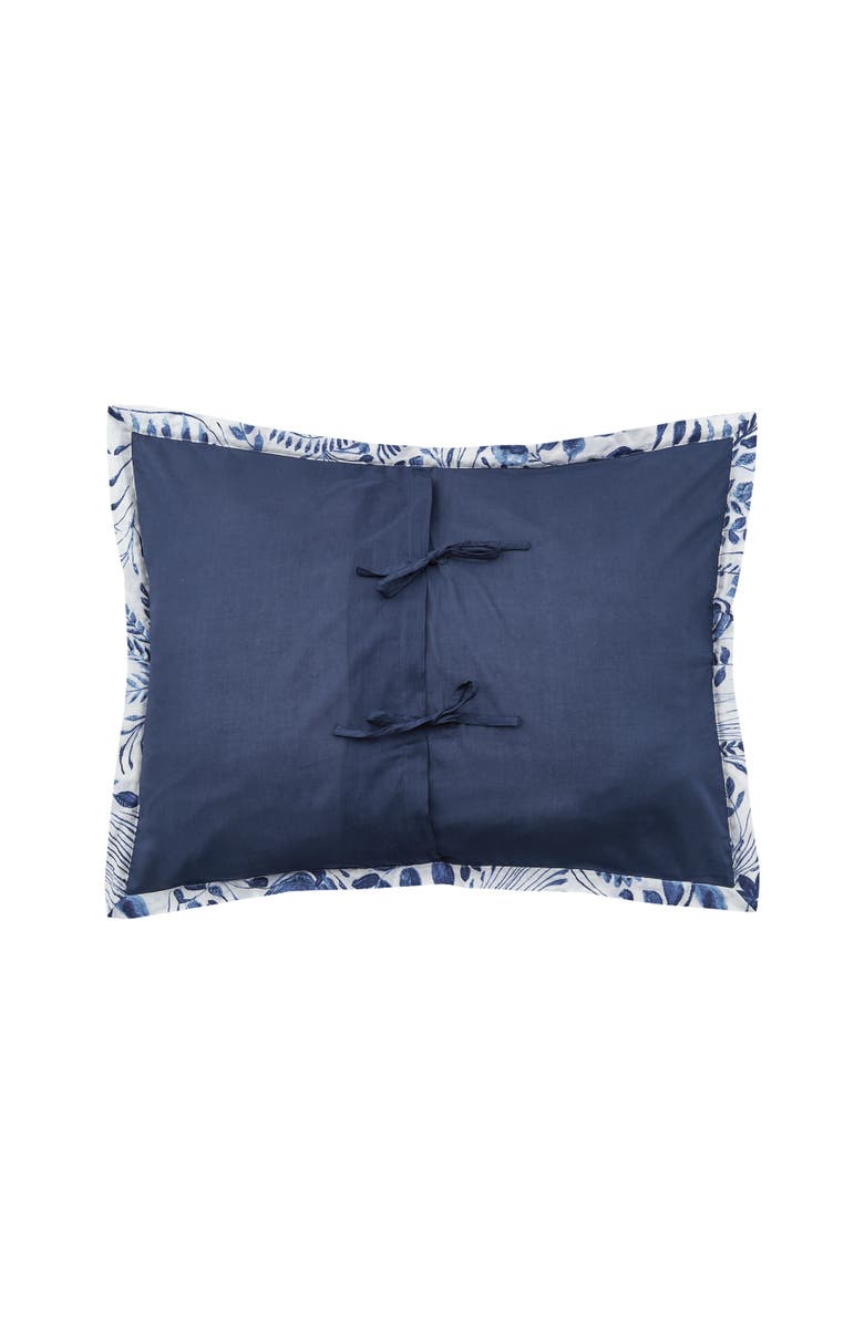 carol & frank 20" x 26" Starla Floral Flowers Decorative Standard Pillow Sham, Alternate, color, Blue