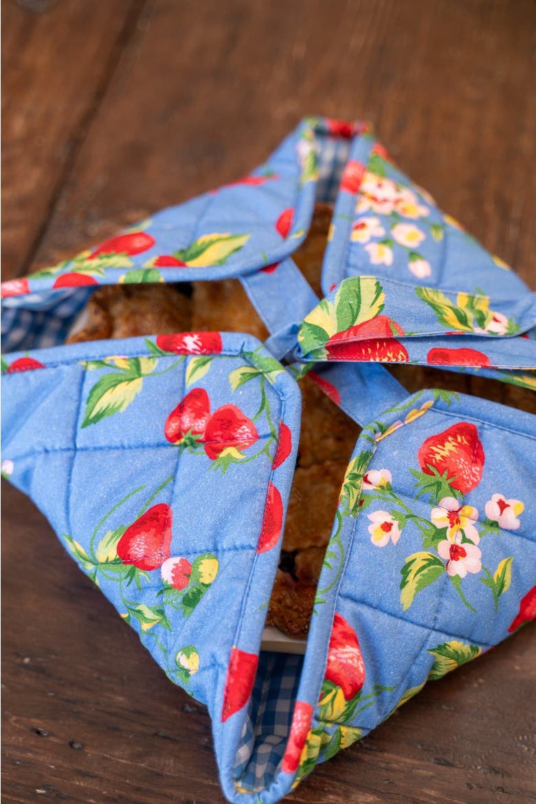 Strawberry Magic Pie Carrier, Alternate, color, Blue