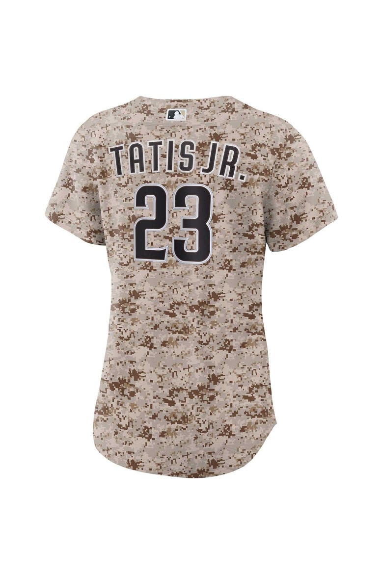 Women's Nike Fernando Tatis Jr. Camo San Diego Padres USMC Alternate Replica Player Jersey, Alternate, color, Camo