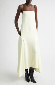 Brandon Maxwell The Darby Crepe Midi Dress