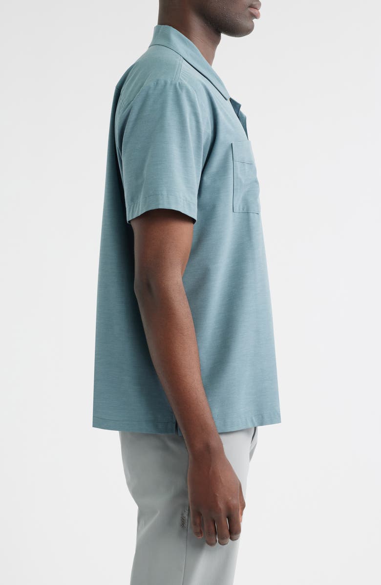 DARK SEAS Evergreen Camp Shirt, Alternate, color, Storm