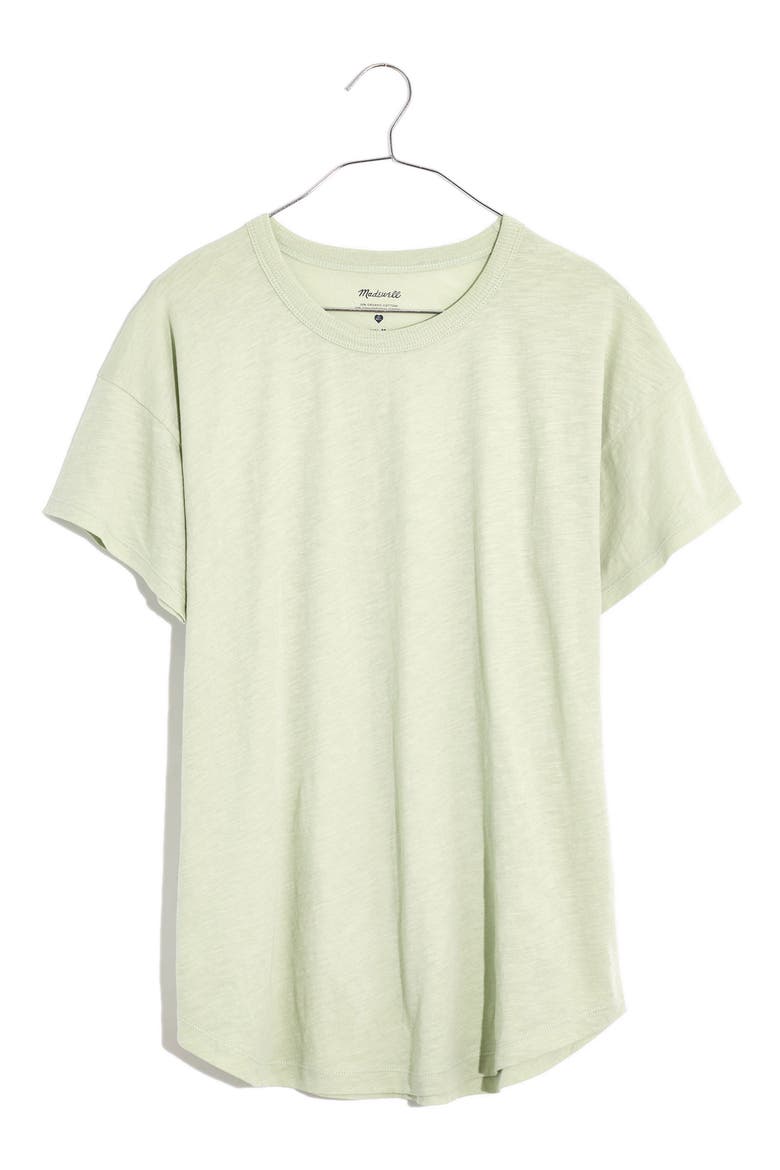 Sorrel Whisper Ringer T-Shirt, Main, color, SUNFADED MINT