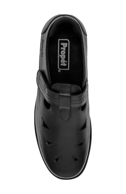 Propét Helen T-strap Flat In Black