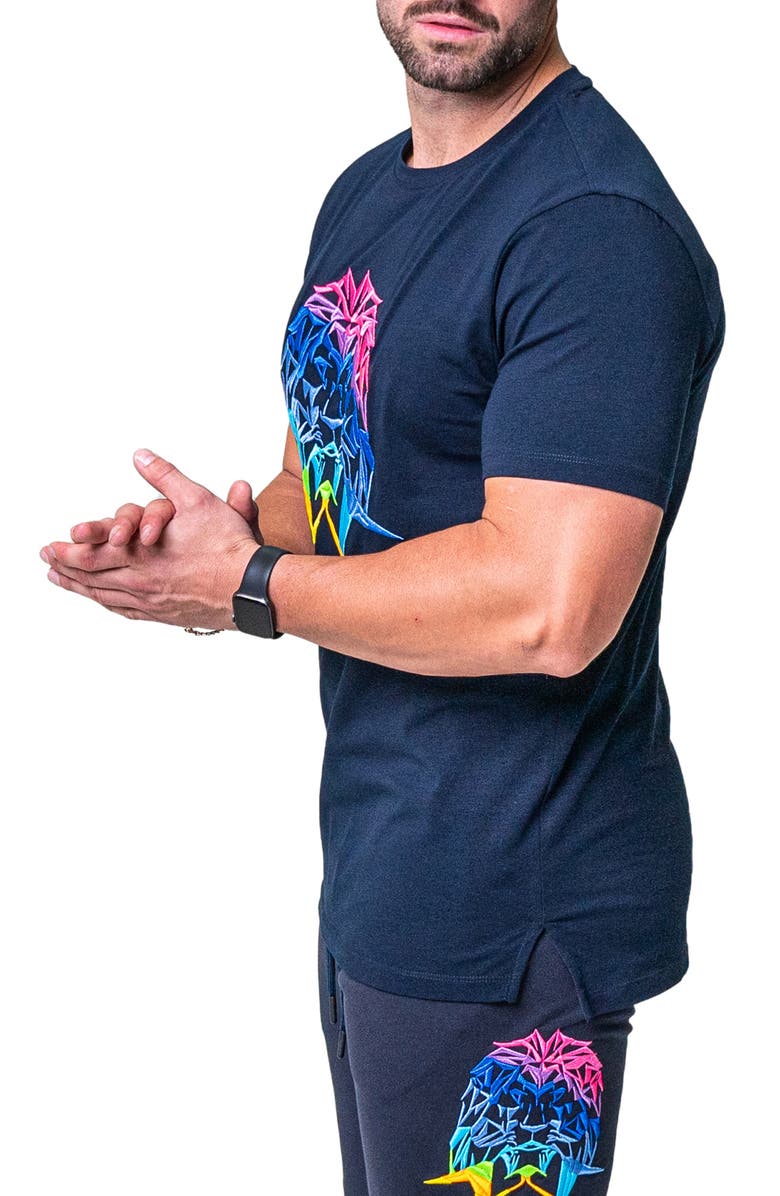 Maceoo Neon Graphic Tee, Alternate, color, 