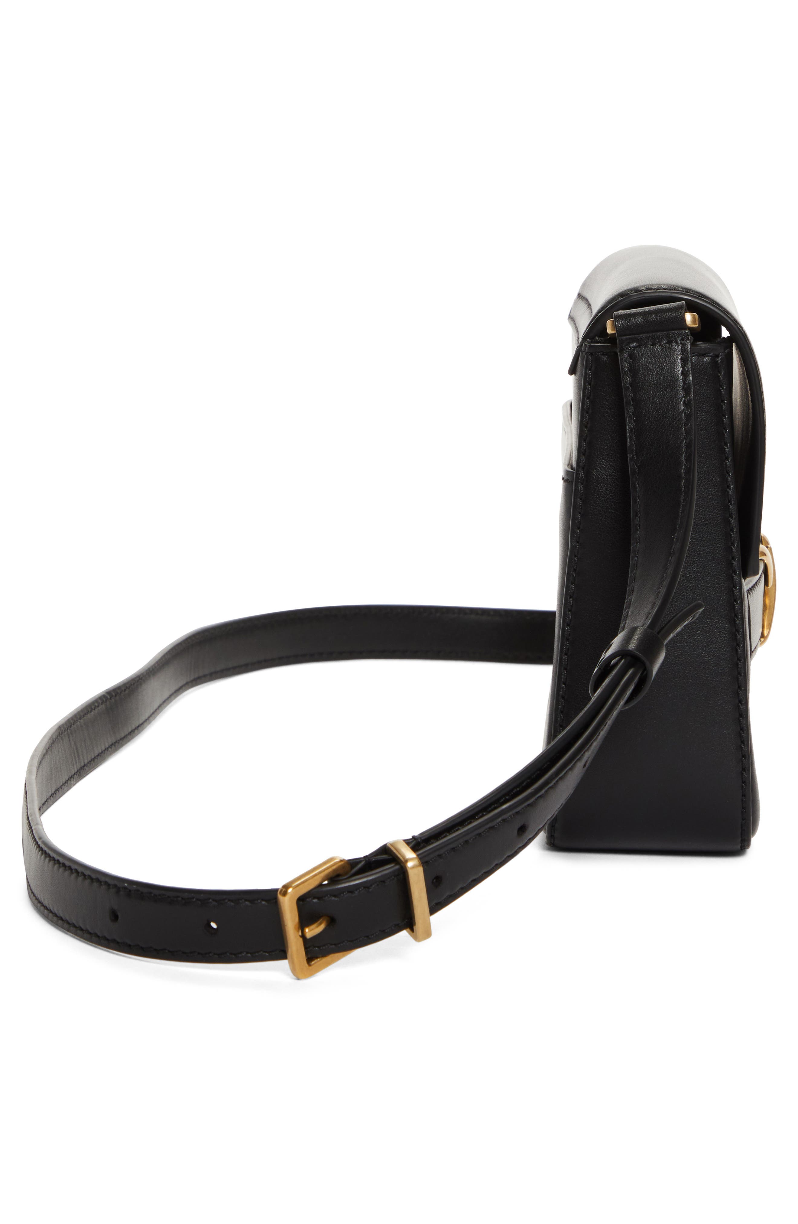 Proenza Schouler Box Leather Shoulder Bag, Alternate, color, 