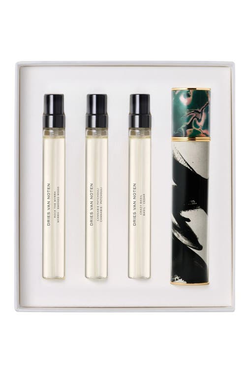 Dries Van Noten The Woody Nomadic Fragrance Discovery Set In Transparent