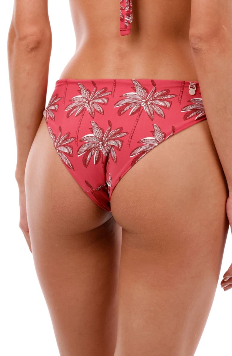 MALAI Tropical Wine Neo Paramount Bikini Bottoms, Alternate, color, Tropical Wine