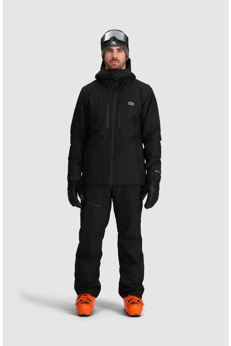 Tungsten II Gore-Tex® Waterproof Snow Pants, Alternate, color, BLACK