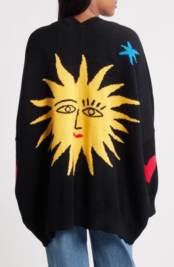 Celestial Oversize Cardigan
