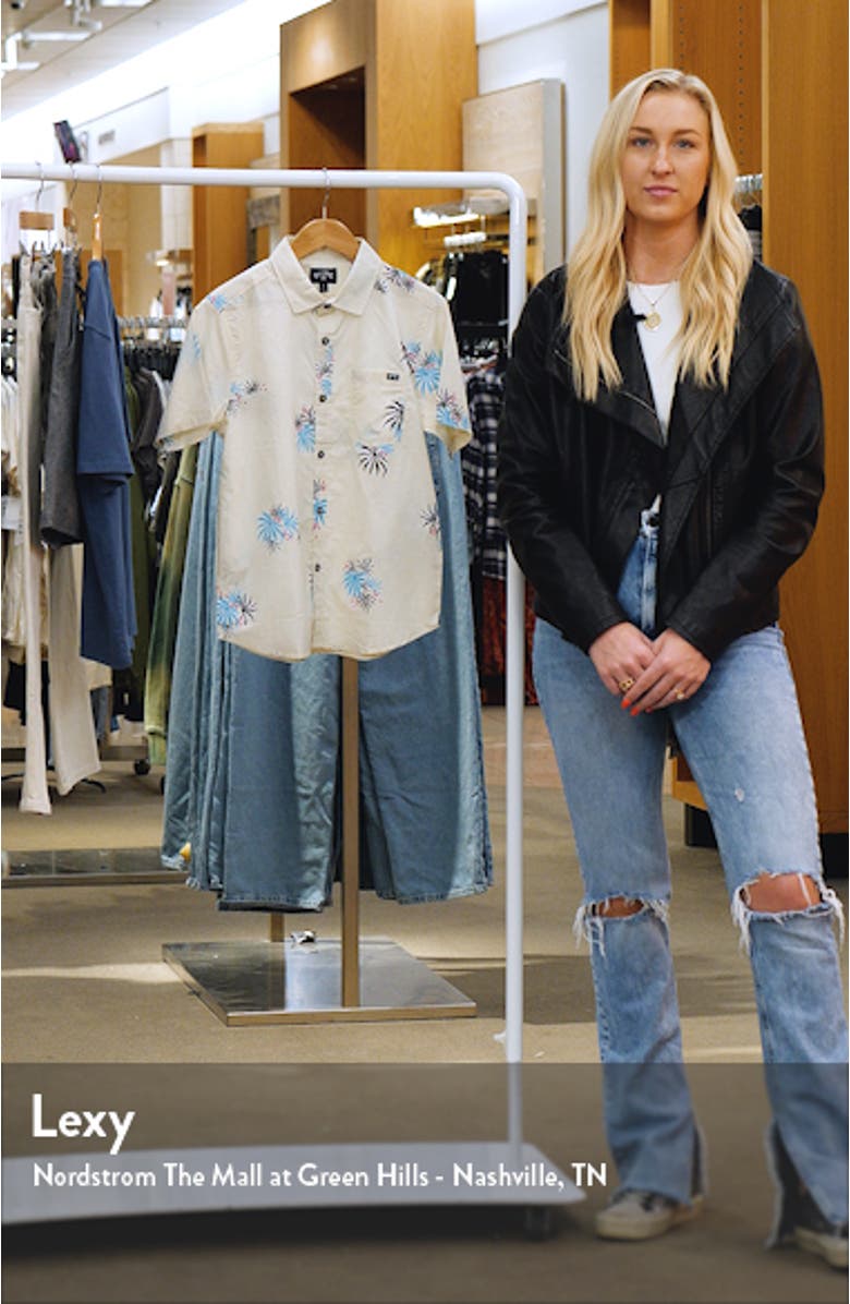 Kids' Sundays Cotton Blend Button-Up Shirt, sales video thumbnail