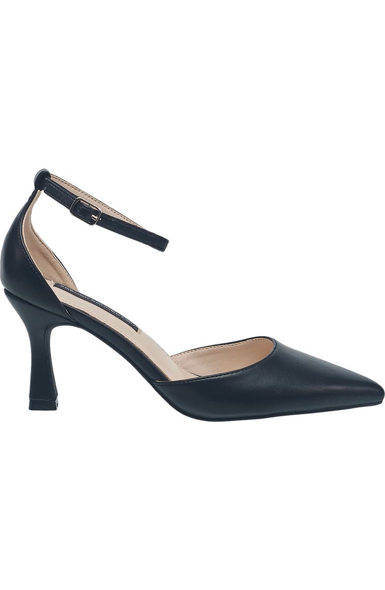 French Connection Champs D'Orsay Ankle Strap Pump, Alternate, color,