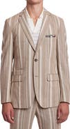 PAISLEY & GRAY Dover Slim Fit Vertical Stripe Sport Coat