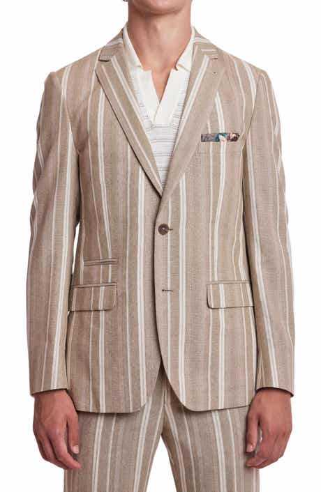 PAISLEY & GRAY Dover Slim Fit Vertical Stripe Sport Coat